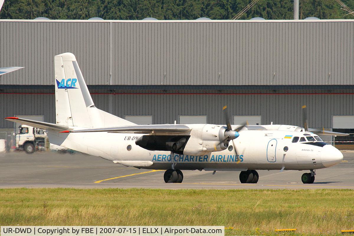 UR-DWD, 1980 Antonov An-26B C/N 10103, Aero Charter AN26