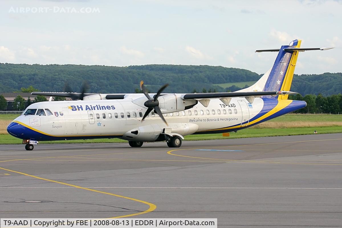 T9-AAD, 1995 ATR 72-212 C/N 464, BH Airlines ATR72