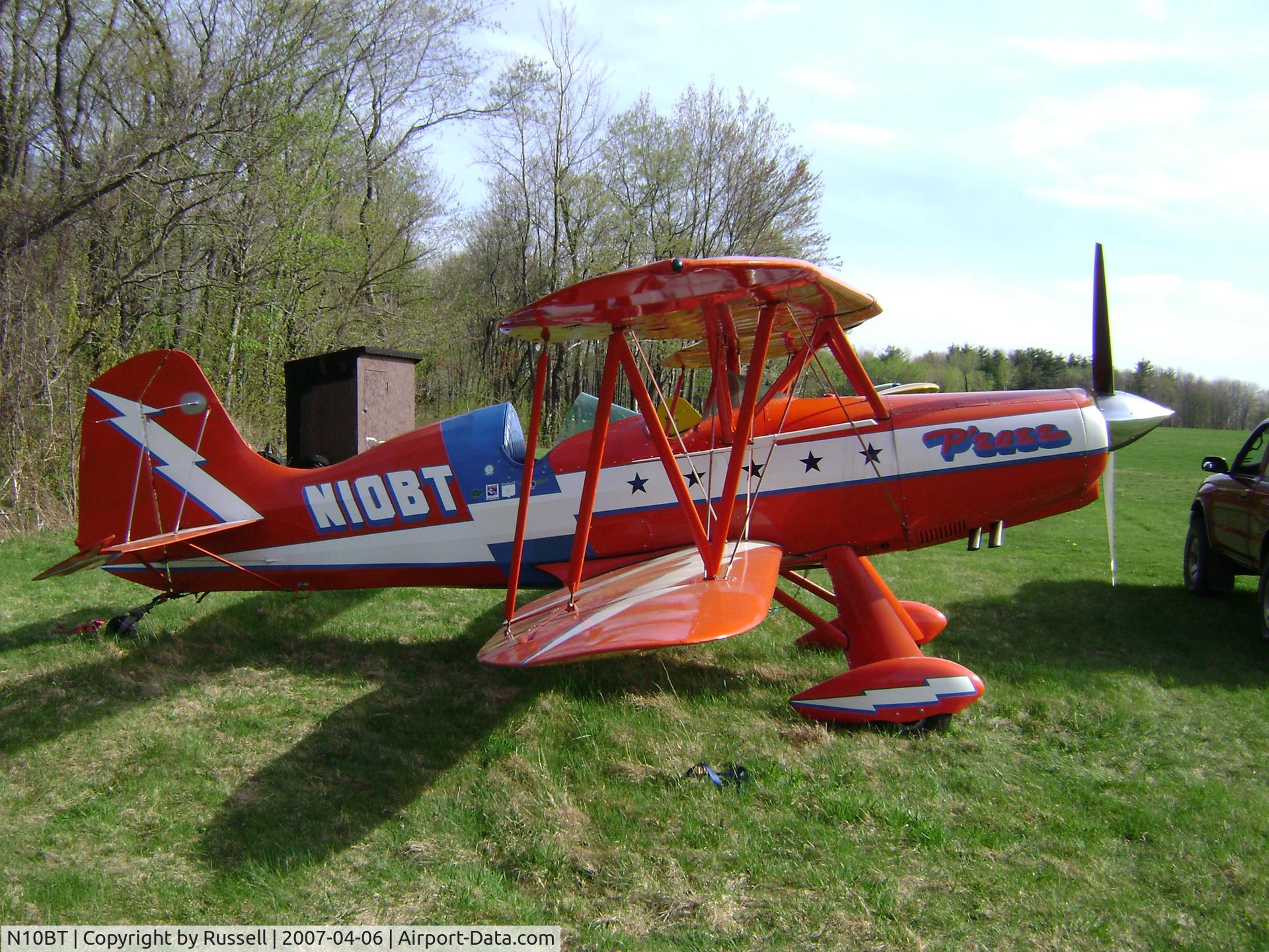 N10BT, 1974 Stolp SA-300 Starduster Too C/N 276, new field in CT.