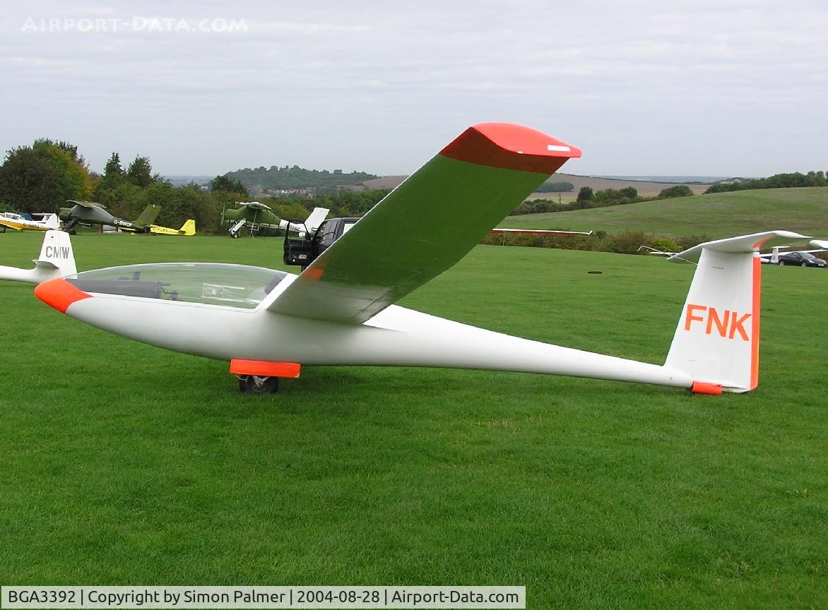 BGA3392, Slingsby T-65A Vega C/N 1897, Slingsby T65A Vega, c/n 1897