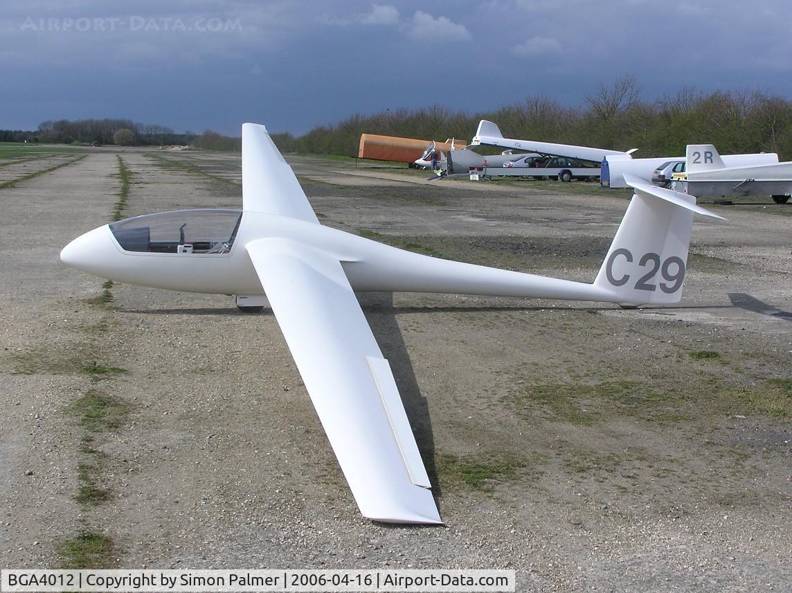 BGA4012, Grob Standard Cirrus C/N 513G, Grob Standard Cirrus, c/n 513G