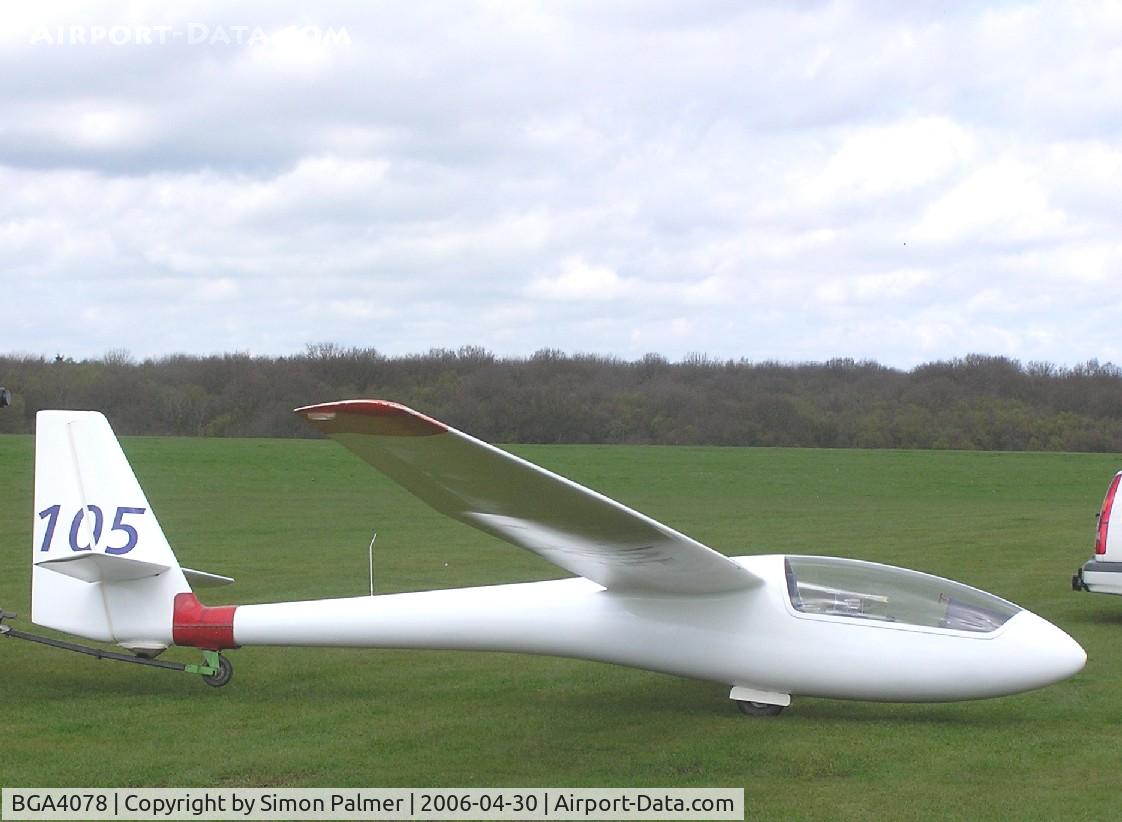 BGA4078, Schleicher ASW-15 C/N 15167, Schleicher ASW-15, c/n 15167