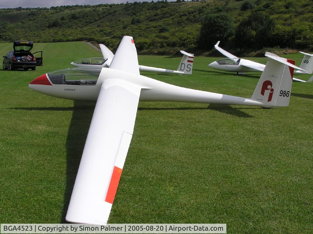 BGA4523, Schempp-Hirth Cirrus C/N 349G, Schempp-Hirth Standard Cirrus, c/n 349G