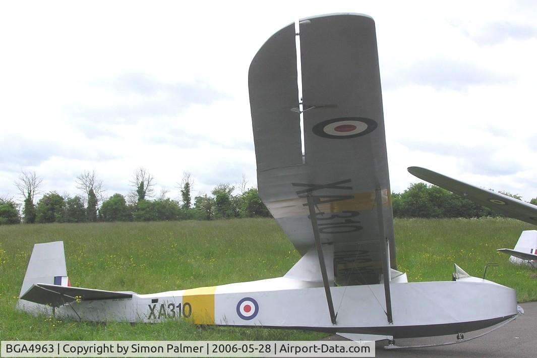 BGA4963, Slingsby T-7 Cadet TX3 C/N 852, Slingsby T31B Tandem Tutor, c/n 852