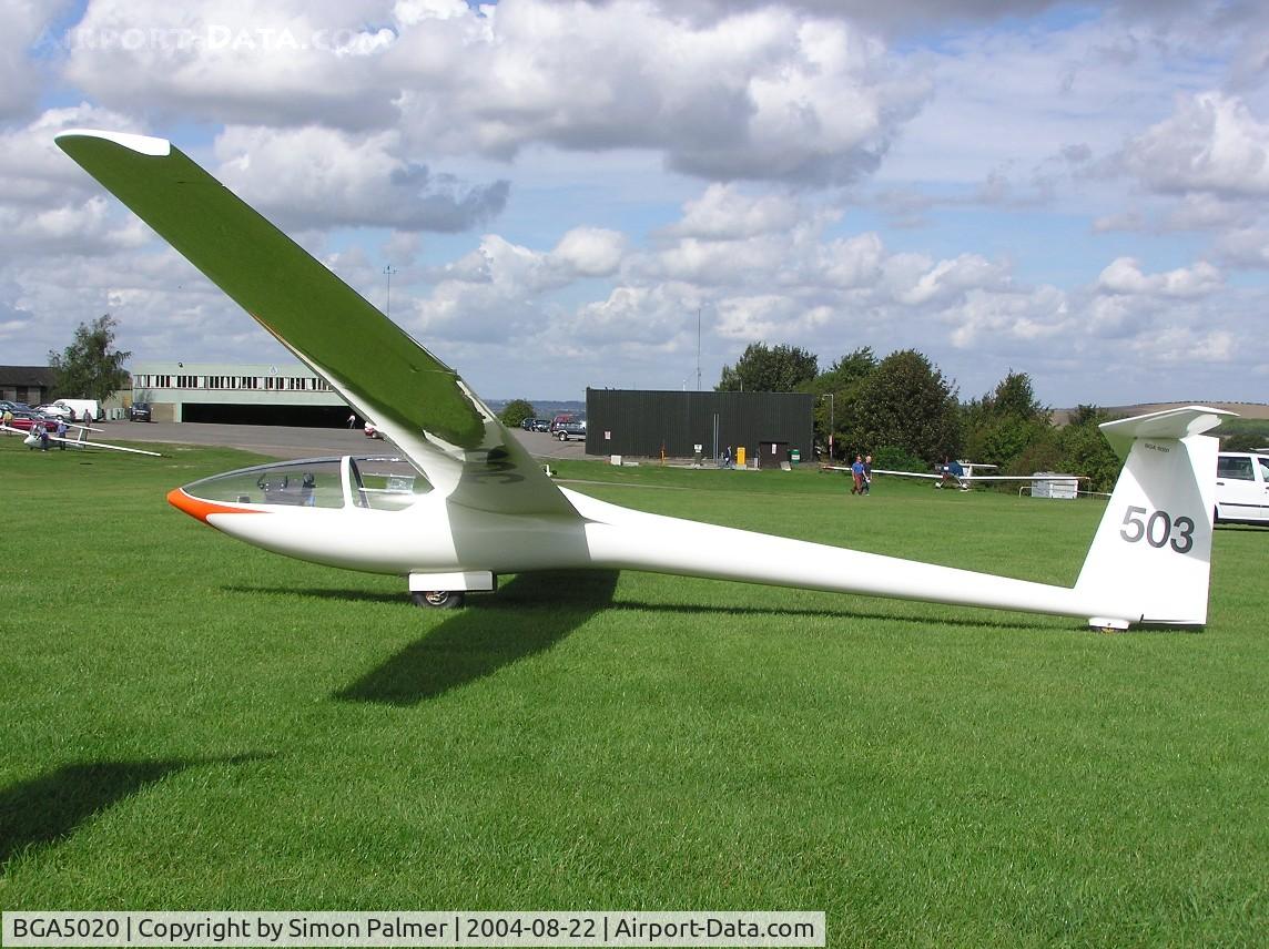 BGA5020, Glaser-Dirks DG-100 C/N 78, Glaser-Dirks DG-100, c/n 78