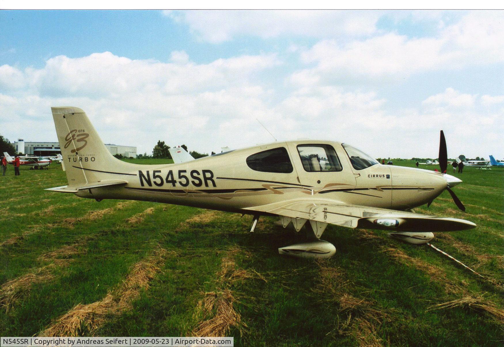 N545SR, 2007 Cirrus SR22 C/N 2568, Fly In Prag-Letnany Airfield 23.5.2009