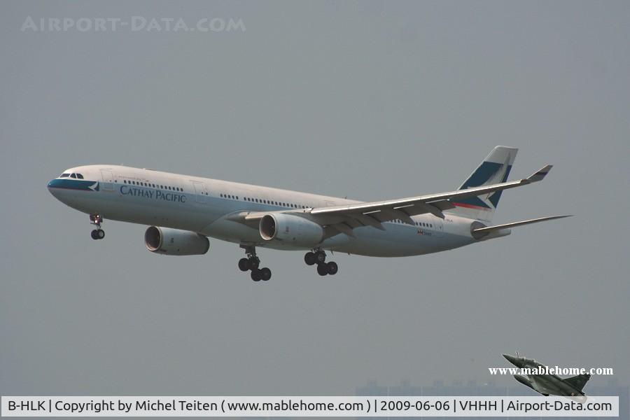 B-HLK, 1992 Airbus A330-342 C/N 017, Cathay Pacific