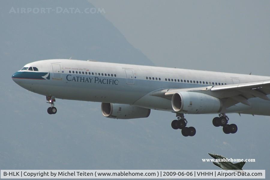 B-HLK, 1992 Airbus A330-342 C/N 017, Cathay Pacific