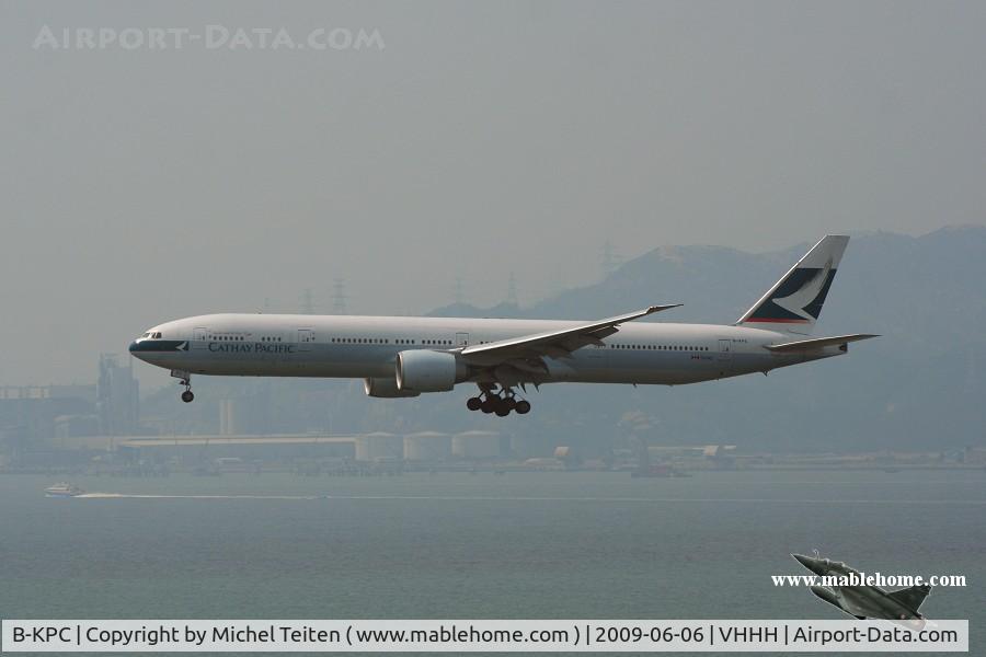 B-KPC, 2007 Boeing 777-367/ER C/N 34432, Cathay Pacific