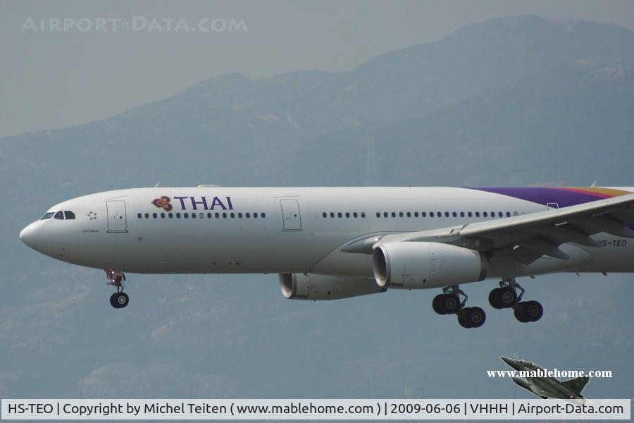 HS-TEO, 2009 Airbus A330-343 C/N 1003, Thai Airways