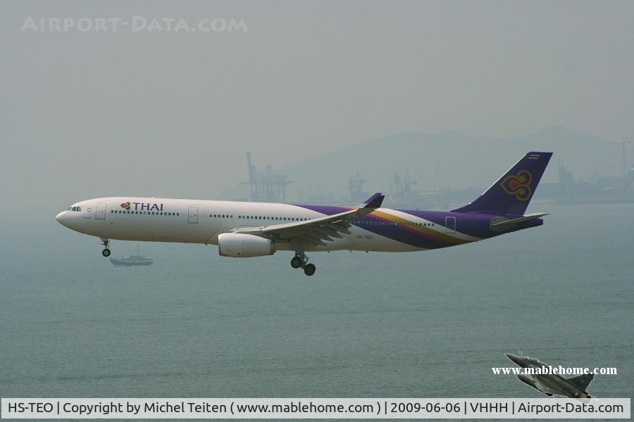 HS-TEO, 2009 Airbus A330-343 C/N 1003, Thai Airways