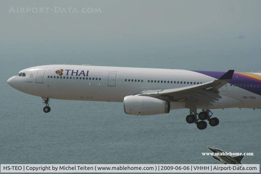 HS-TEO, 2009 Airbus A330-343 C/N 1003, Thai Airways