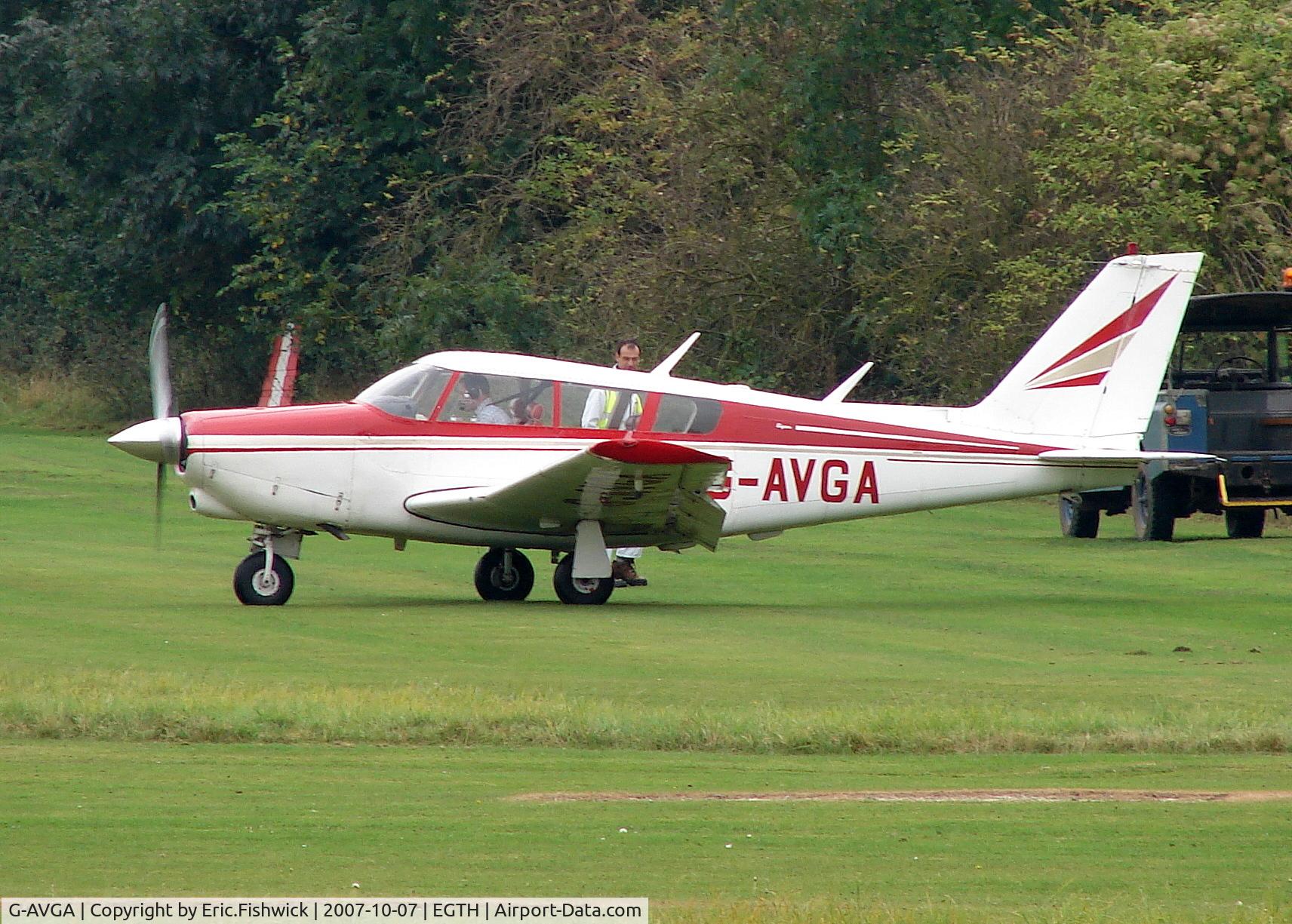 G-AVGA, 1966 Piper PA-24-260 Comanche B C/N 24-4489, 1. G-AVGA at Shuttleworth October Air display