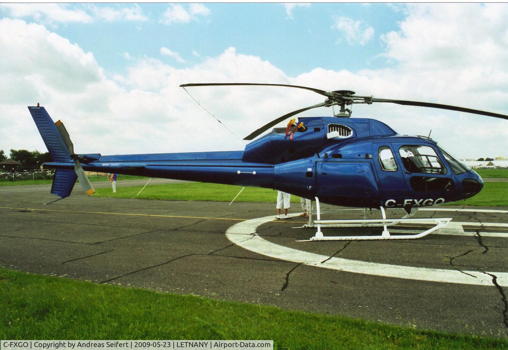 C-FXGO, 1991 Aérospatiale AS-355F-2 Ecureuil 2 C/N 5473, Fly In Prag-Letnany Airfield 23.5.2009
