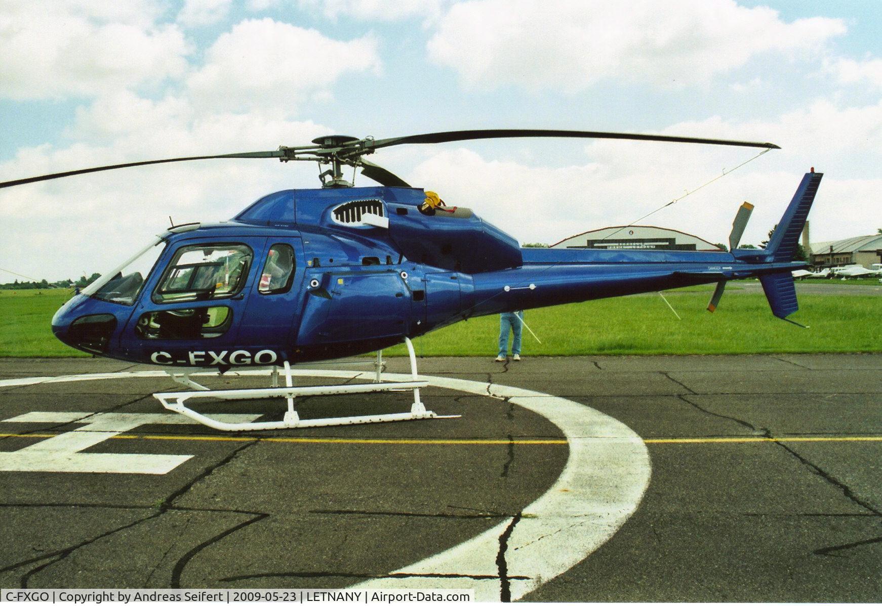 C-FXGO, 1991 Aérospatiale AS-355F-2 Ecureuil 2 C/N 5473, Fly In Prag-Letnany Airfield 23.5.2009