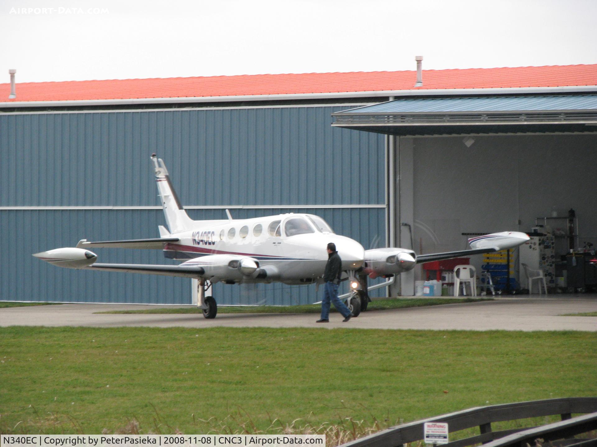 N340EC, 1977 Cessna 340A C/N 340A-0258, @ Brampton Airport
