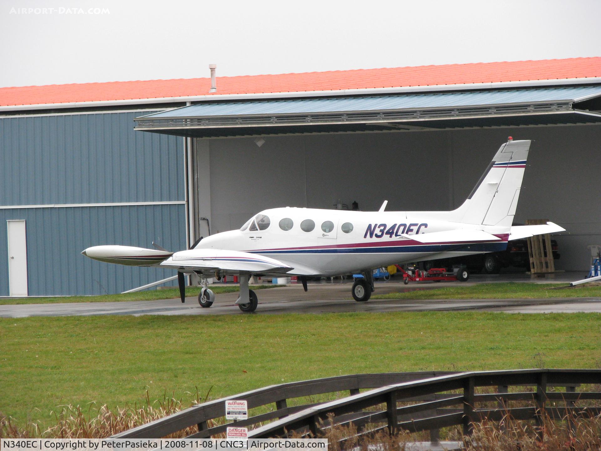 N340EC, 1977 Cessna 340A C/N 340A-0258, @ Brampton Airport