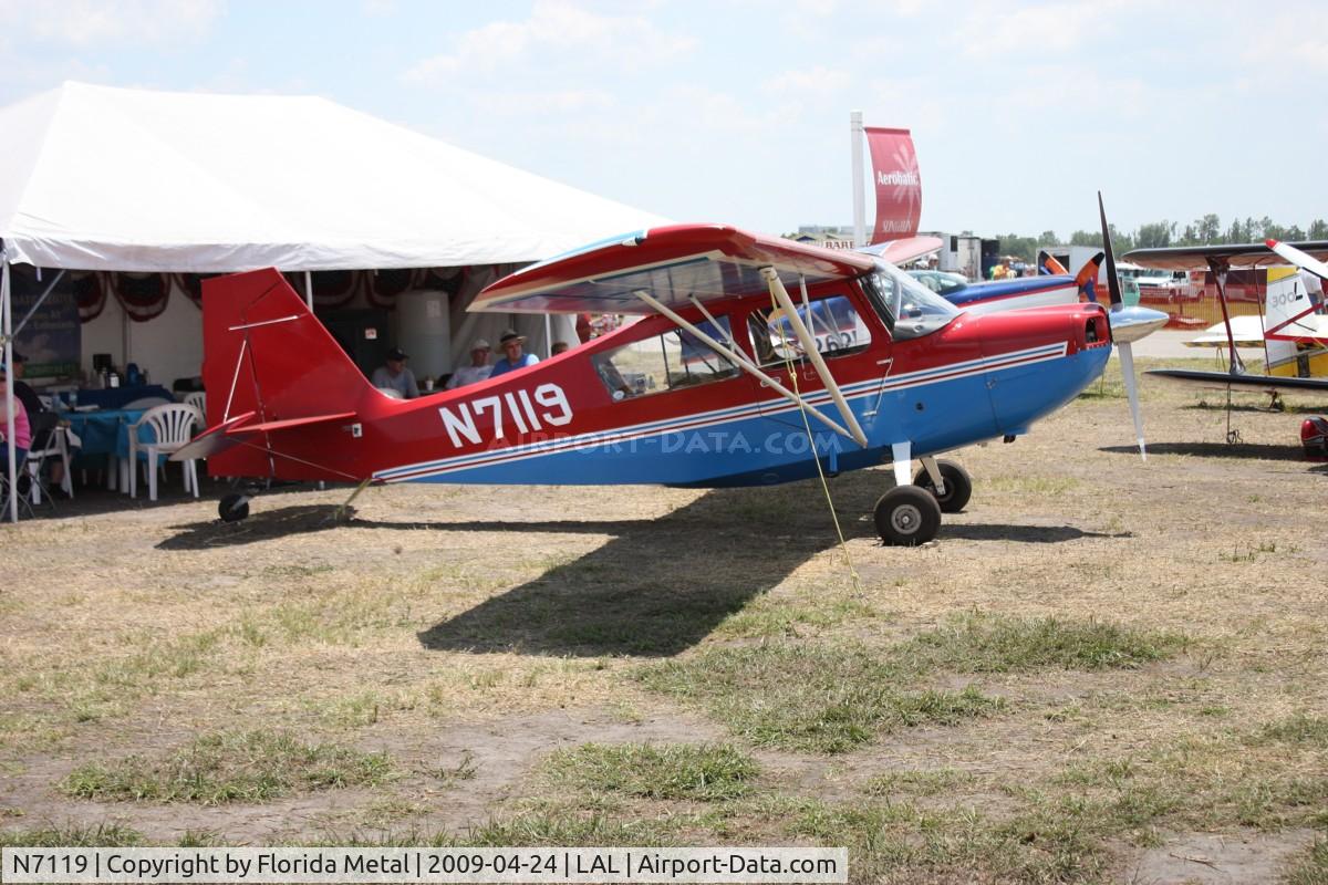 N7119, 1969 Champion 7KCAB C/N 165, Champion 7KCAB
