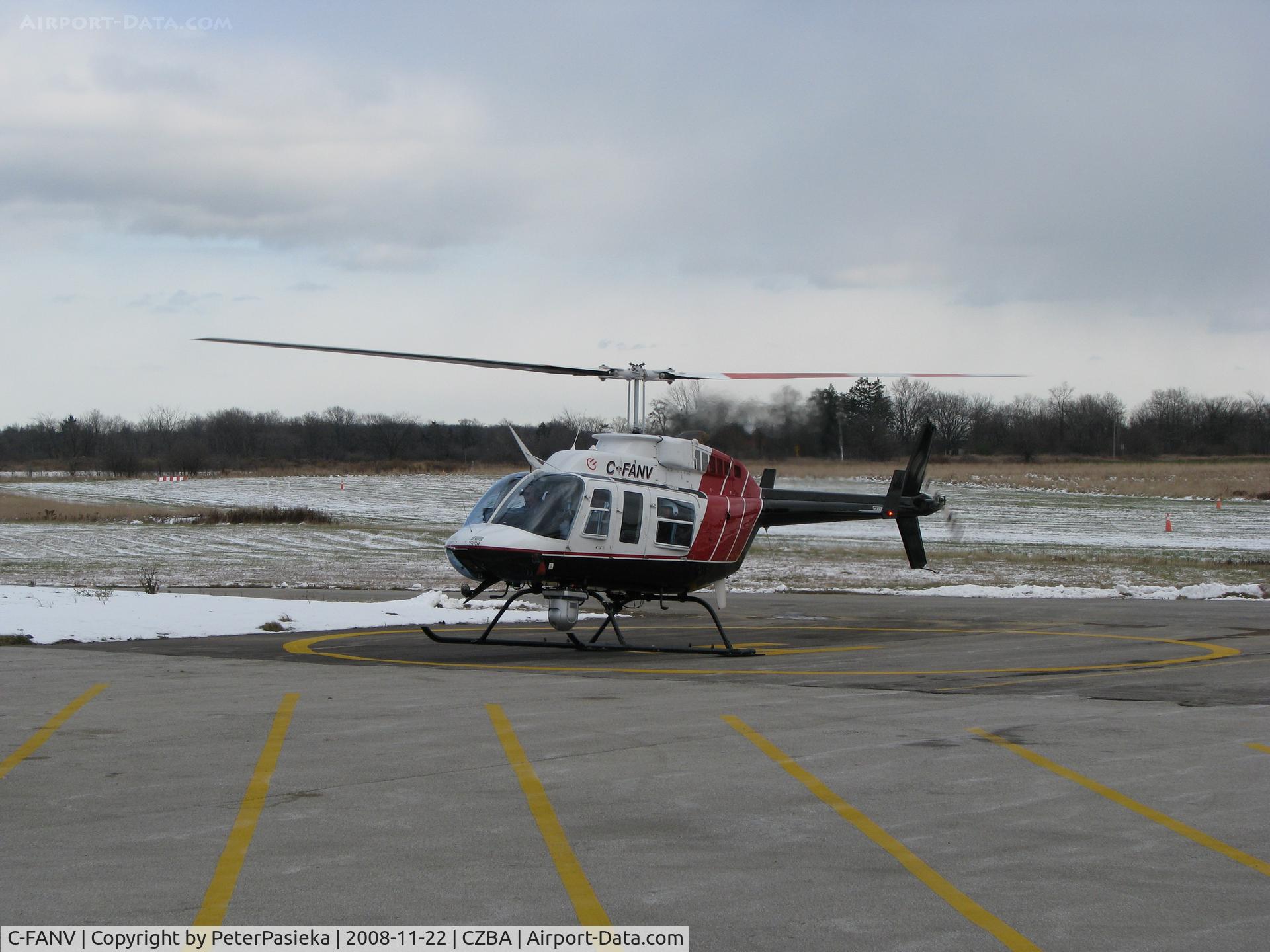 C-FANV, 1981 Bell 206L-1 LongRanger II C/N 45665, @ Burlington Airport