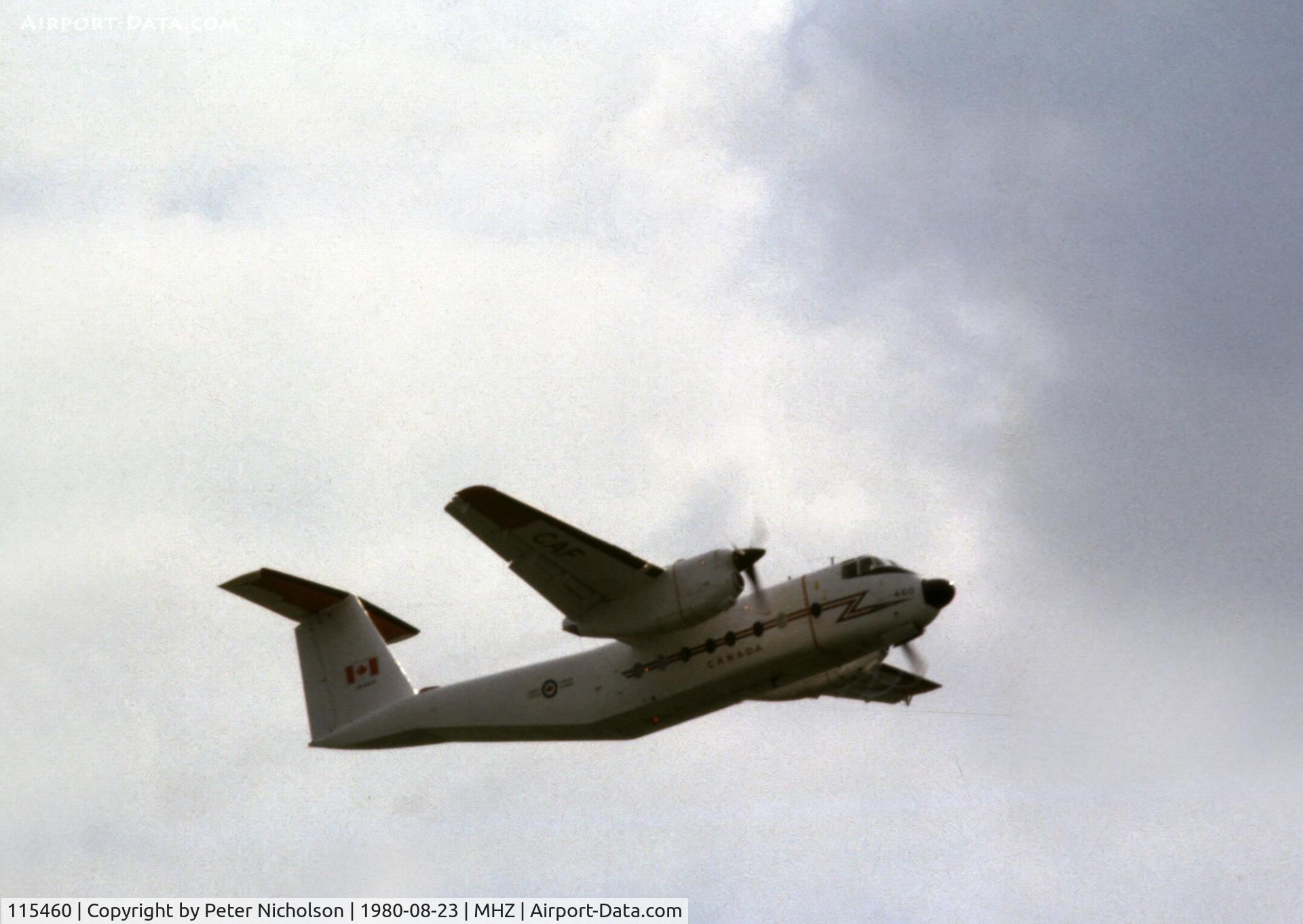 115460, 1967 De Havilland Canada CC-115 Buffalo C/N 14, Canadian Armed Forces Buffalo on display at the 1980 Mildenhall Air Fete.