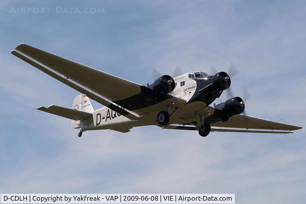 D-CDLH, 1936 Junkers Ju-52/3m C/N 130714, Lufthansa Ju52
