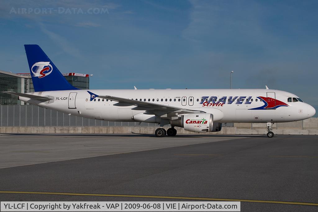 YL-LCF, 1993 Airbus A320-212 C/N 446, Travelservice Airbus A320