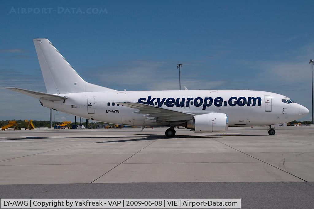 LY-AWG, 1993 Boeing 737-522 C/N 26700, Sky Europe Boeing 737-500