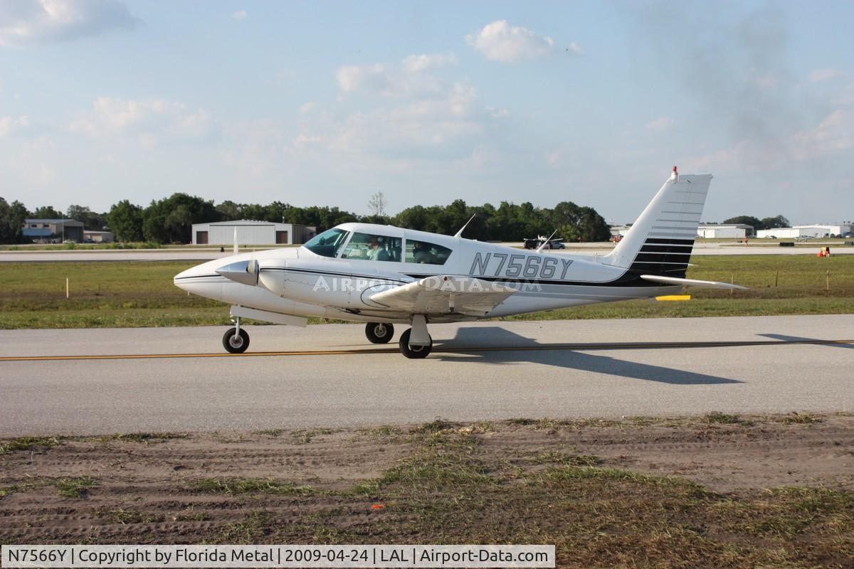 N7566Y, 1964 Piper PA-30-160 Twin Comanche Twin Comanche C/N 30-630, Piper PA-30