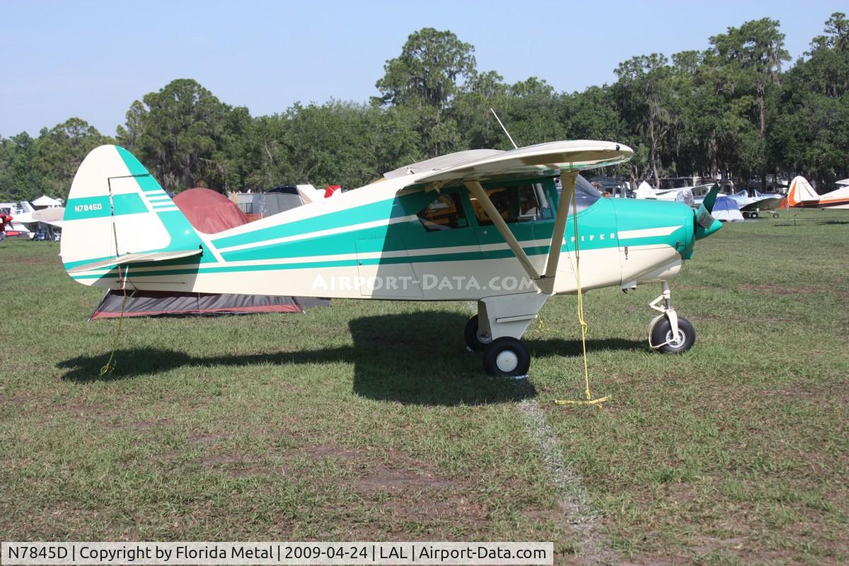 N7845D, 1957 Piper PA-22-150 Tri-Pacer C/N 22-5495, Piper PA-22-150