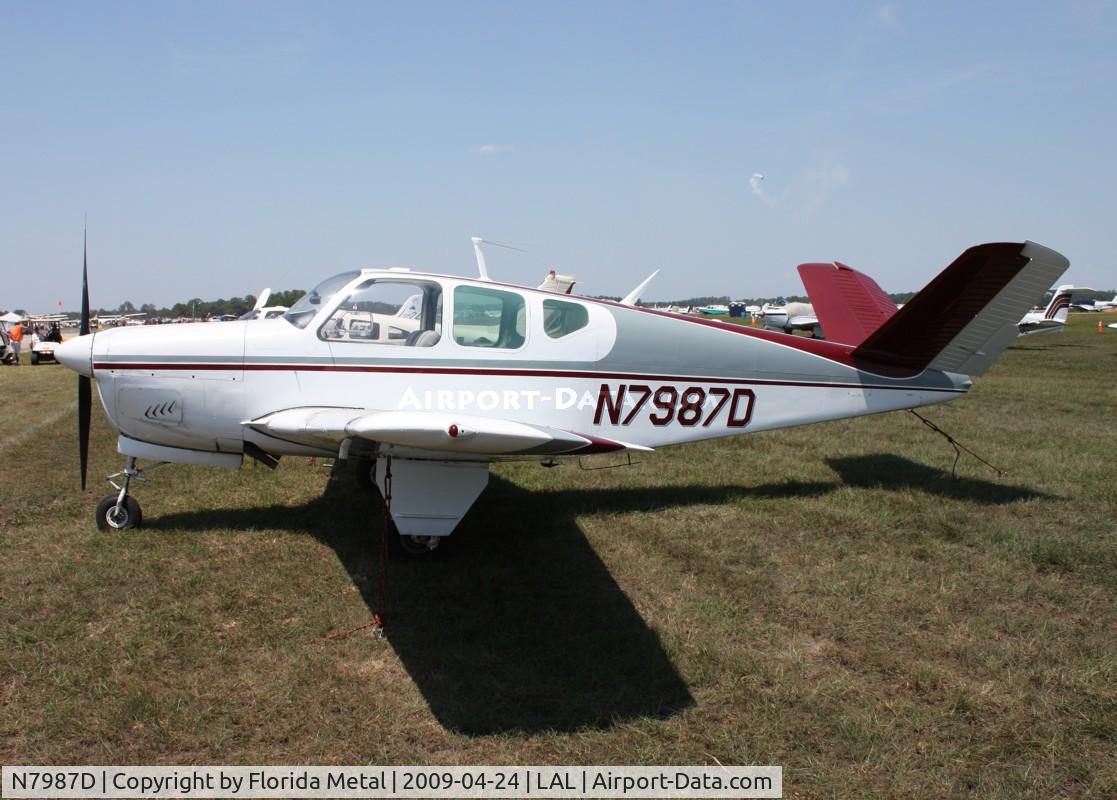 N7987D, 1957 Beech H35 Bonanza C/N D-5273, Beech H35