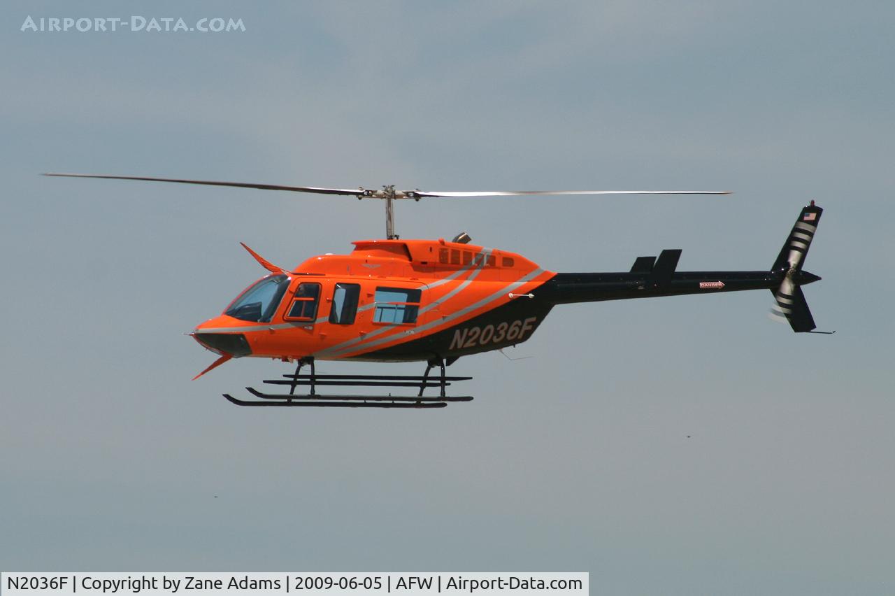N2036F, 1995 Bell 206L-4 LongRanger IV LongRanger C/N 52123, At Alliance, Fort Worth