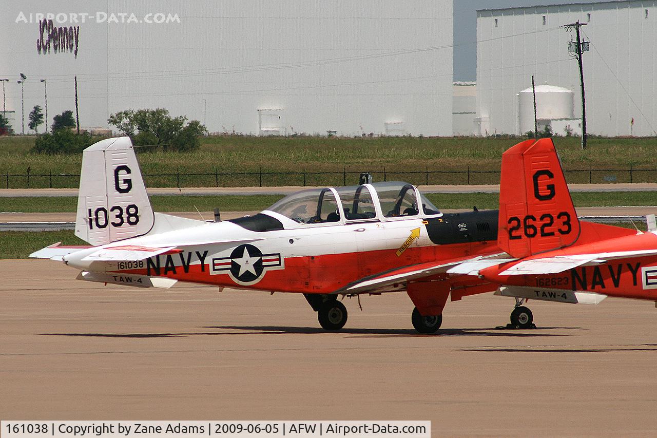 161038, Beech T-34C Turbo Mentor C/N GL-172, At Alliance, Fort Worth