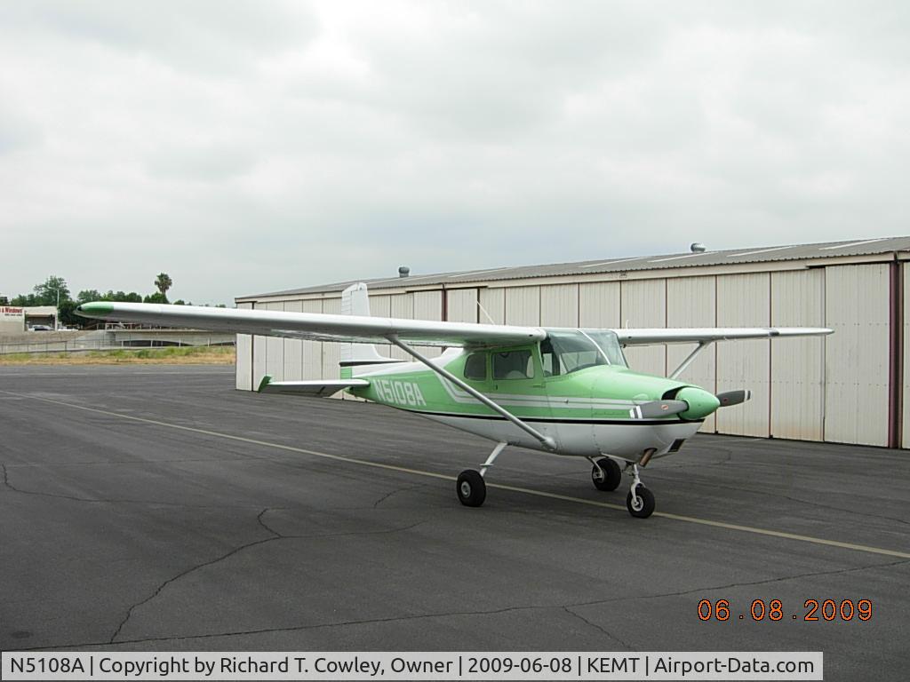 N5108A, 1955 Cessna 172 C/N 28108, Photo of N5108A at El Monte Airport on June 8, 2009