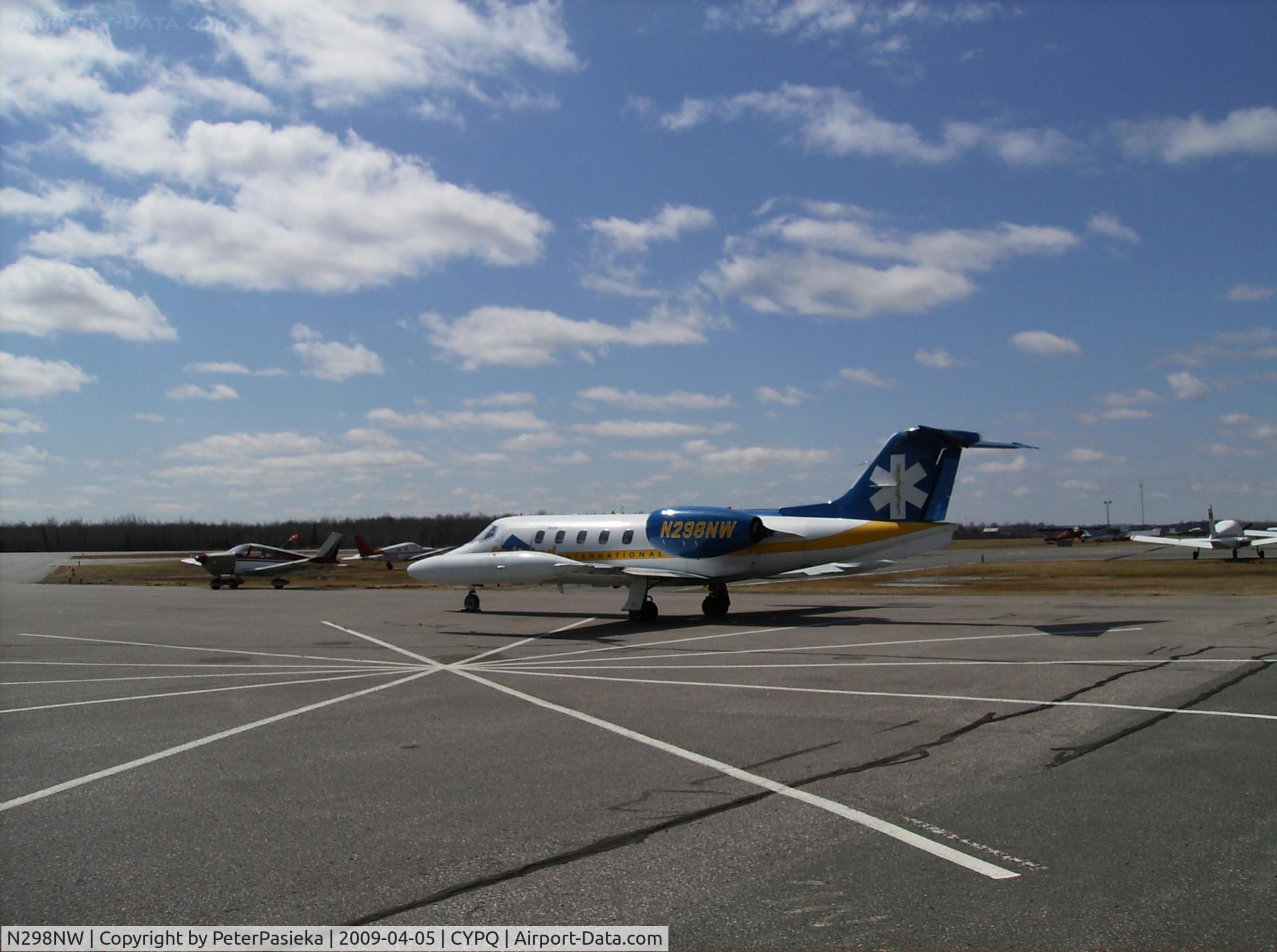 N298NW, 1980 Learjet 35A C/N 35-298, @ Peterborough Airport, Ontario Canada