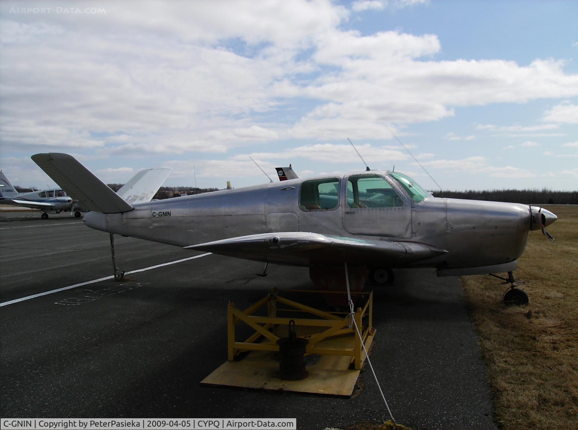C-GNIN, 1947 Beech 35 Bonanza C/N D-798, @ Peterborough Airport, Ontario Canada