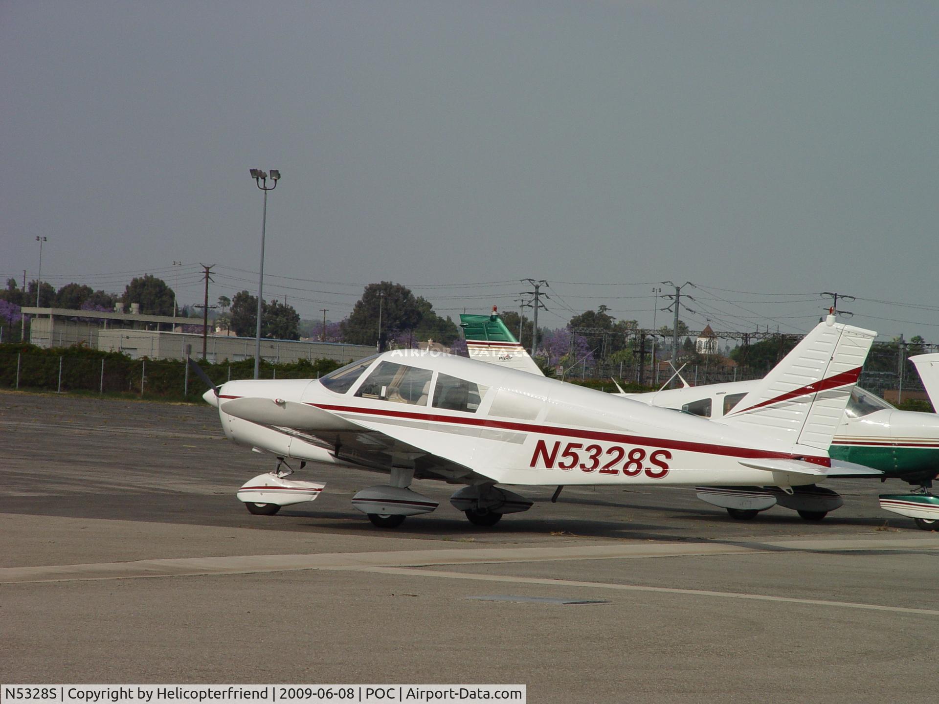 N5328S, 1970 Piper PA-28-140 C/N 28-26940, Parked at Howard Aviation