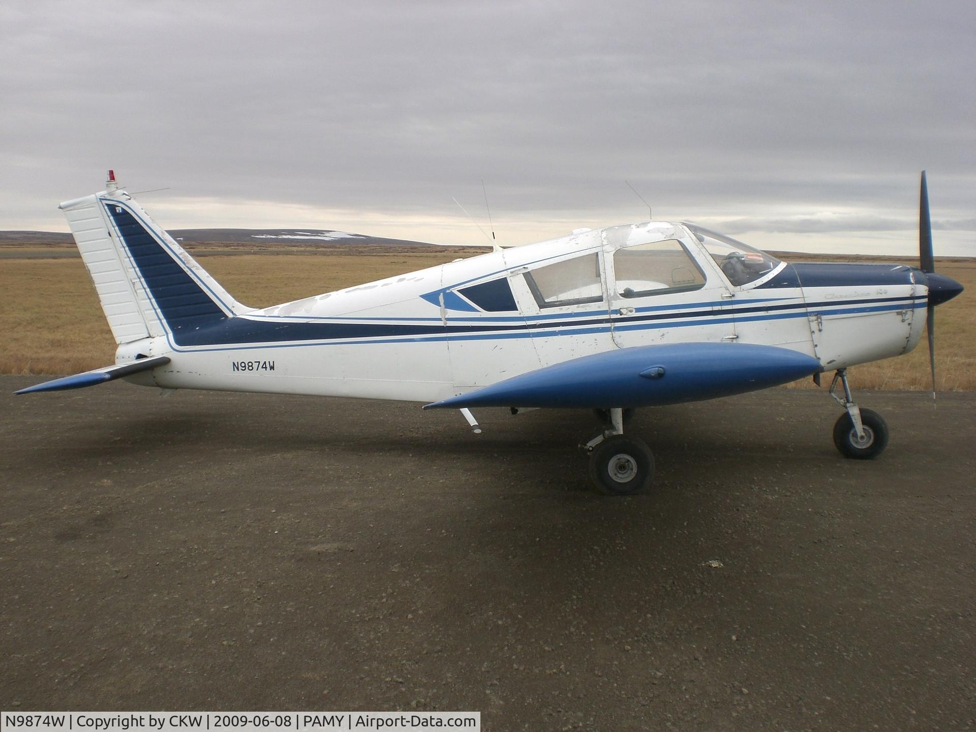 N9874W, 1967 Piper PA-28-140 C/N 28-23394, at Mekoryuk