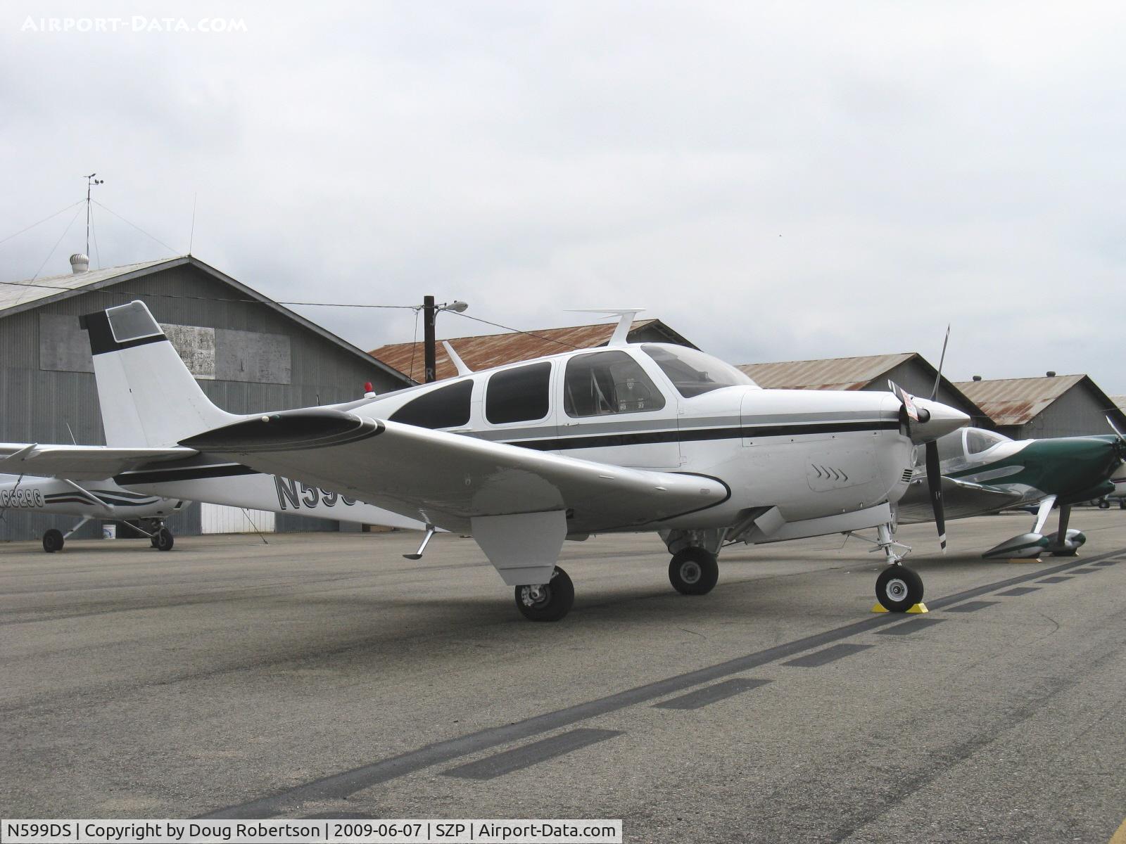 N599DS, 1967 Beech E33A Bonanza C/N CE-182, 1967 Beech E33A BONANZA, Continental IO-520-B 285 Hp