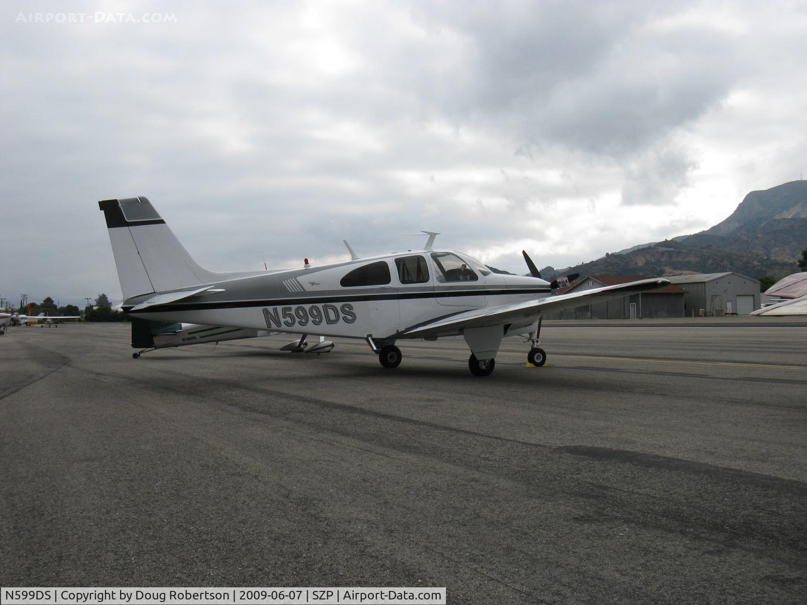 N599DS, 1967 Beech E33A Bonanza C/N CE-182, 1967 Beech E33A BONANZA, Continental IO-520-B 285 Hp