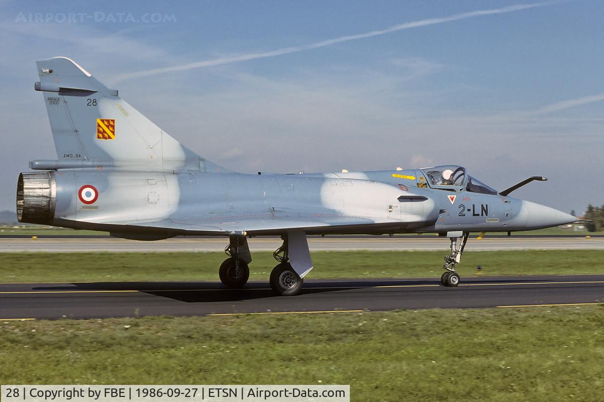 28, Dassault Mirage 2000C C/N 89, 2-LN, Mirage 2000