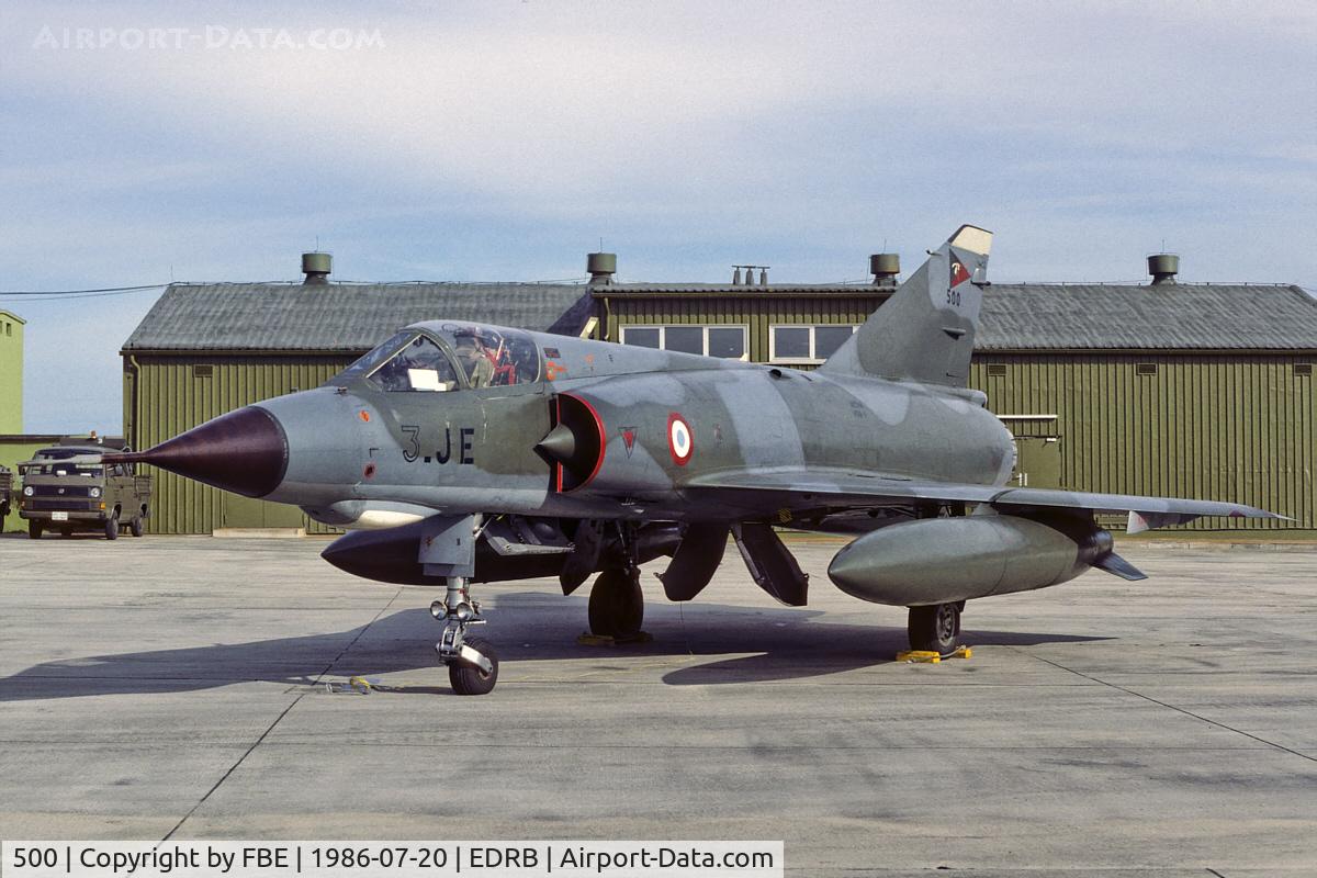 500, Dassault Mirage IIIE C/N 500, 3-JE, MirageIIIE