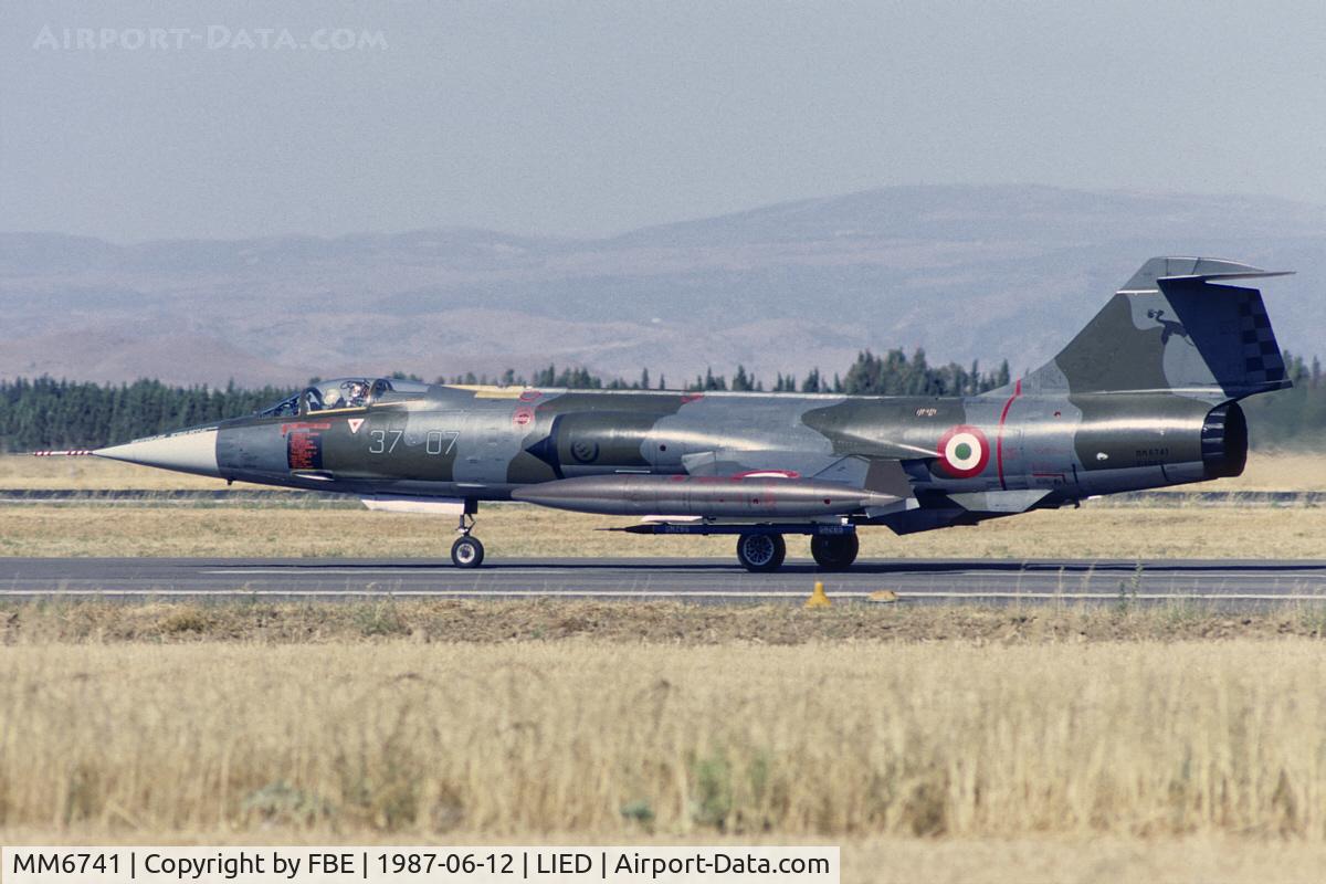 MM6741, Aeritalia F-104S Starfighter C/N 1130, 37th Stormo F-104S