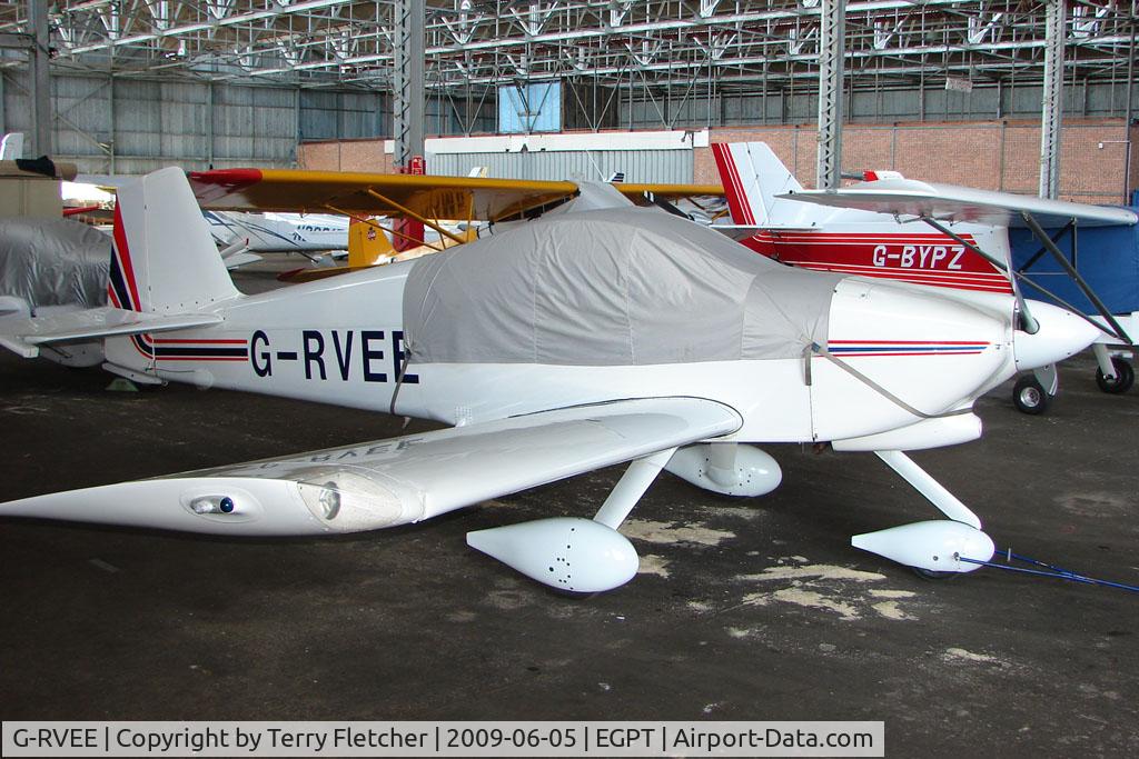 G-RVEE, 1992 Van's RV-6A C/N PFA 181-12262, Vans RV-6A at Perth Airport in Scotland