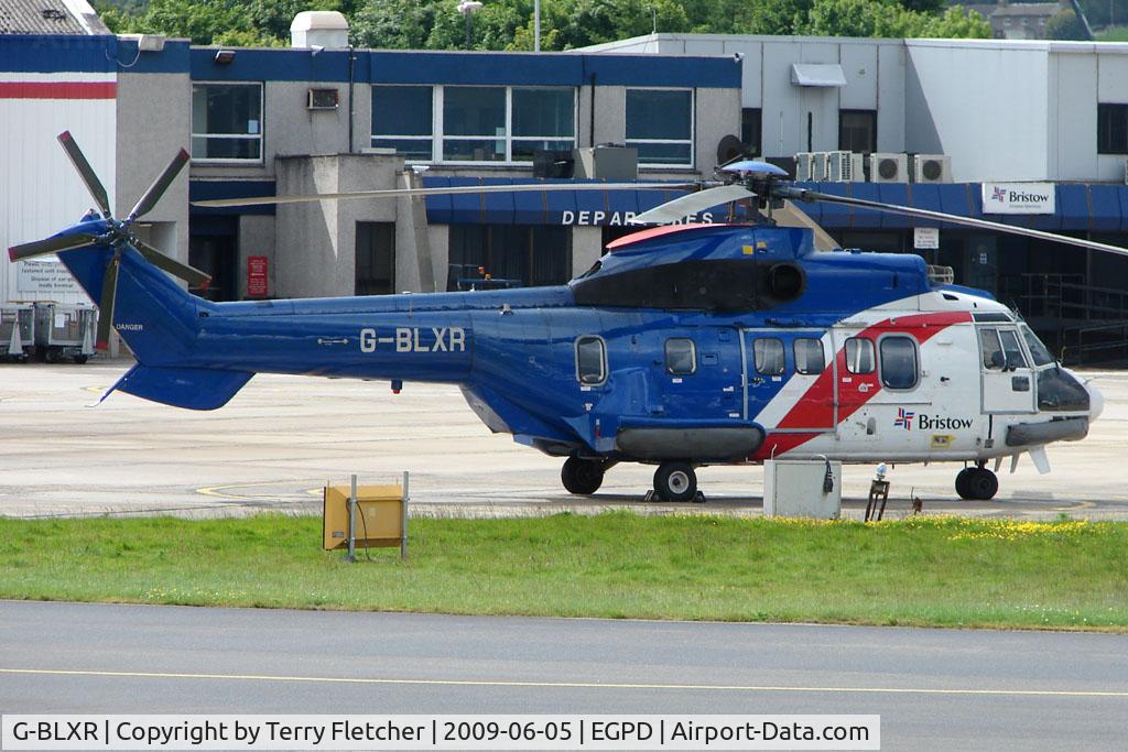 G-BLXR, 1985 Aerospatiale AS-332L Super Puma C/N 2154, Bristow Eurocopter AS332L at Aberdeen