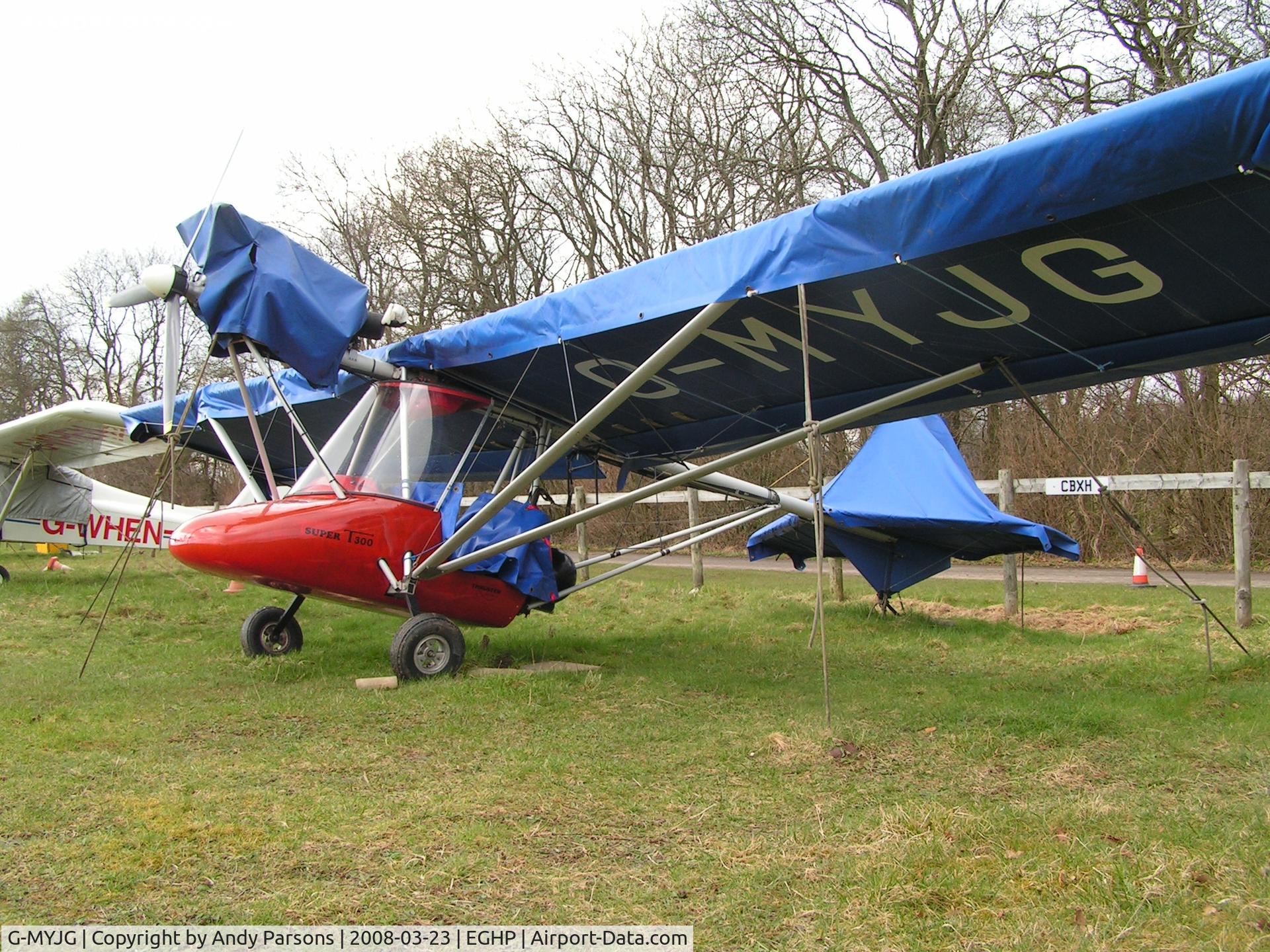 G-MYJG, 1993 Thruster T300 C/N 9043-T300-510, At Popham