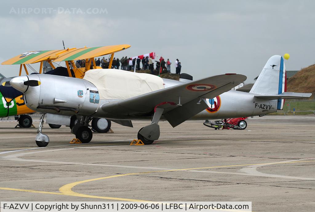 F-AZVV, 1959 Nord 1101 Noralpha C/N 15, Used as demo aircraft during LFBC Airshow 2009