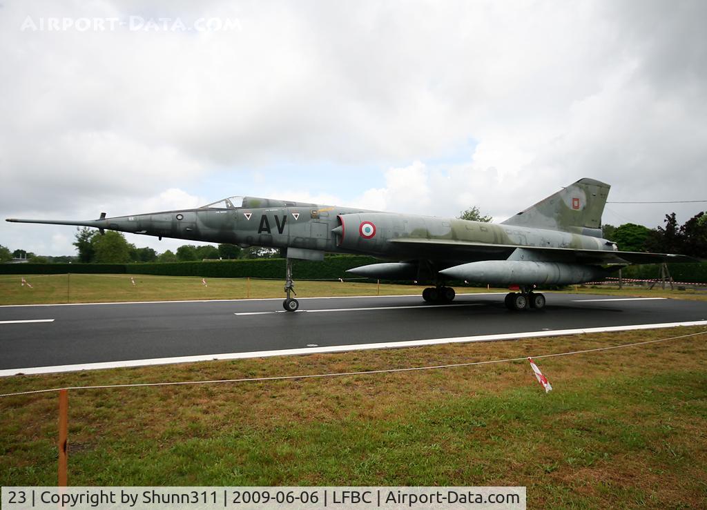 23, Dassault Mirage IVP C/N 23, S/n 23 - Preserved Mirage IVA inside LFBC