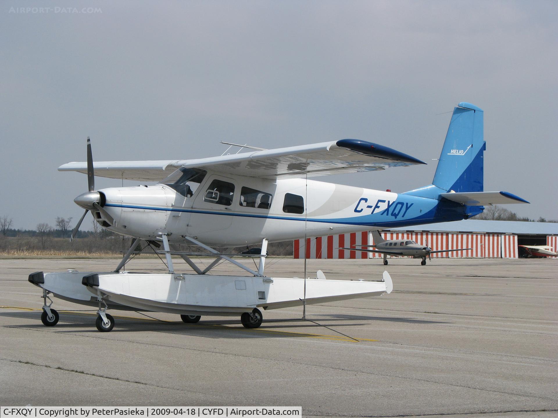 C-FXQY, 1970 Helio H-295-1400 Super Courier C/N 1423, @ Brantford Airport