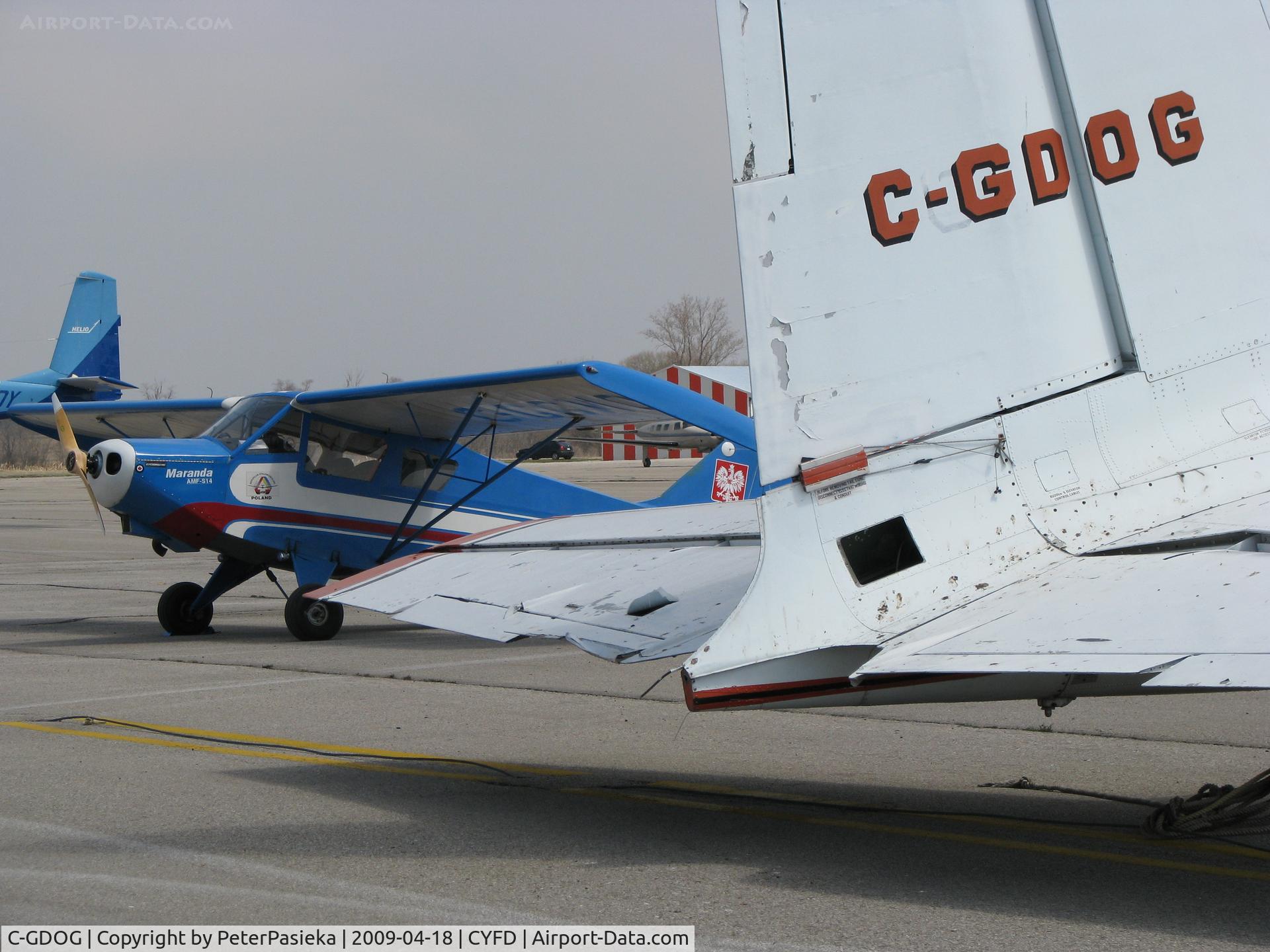 C-GDOG, 1951 Douglas R4D-8 C/N 43374, @ Brantford Airport
