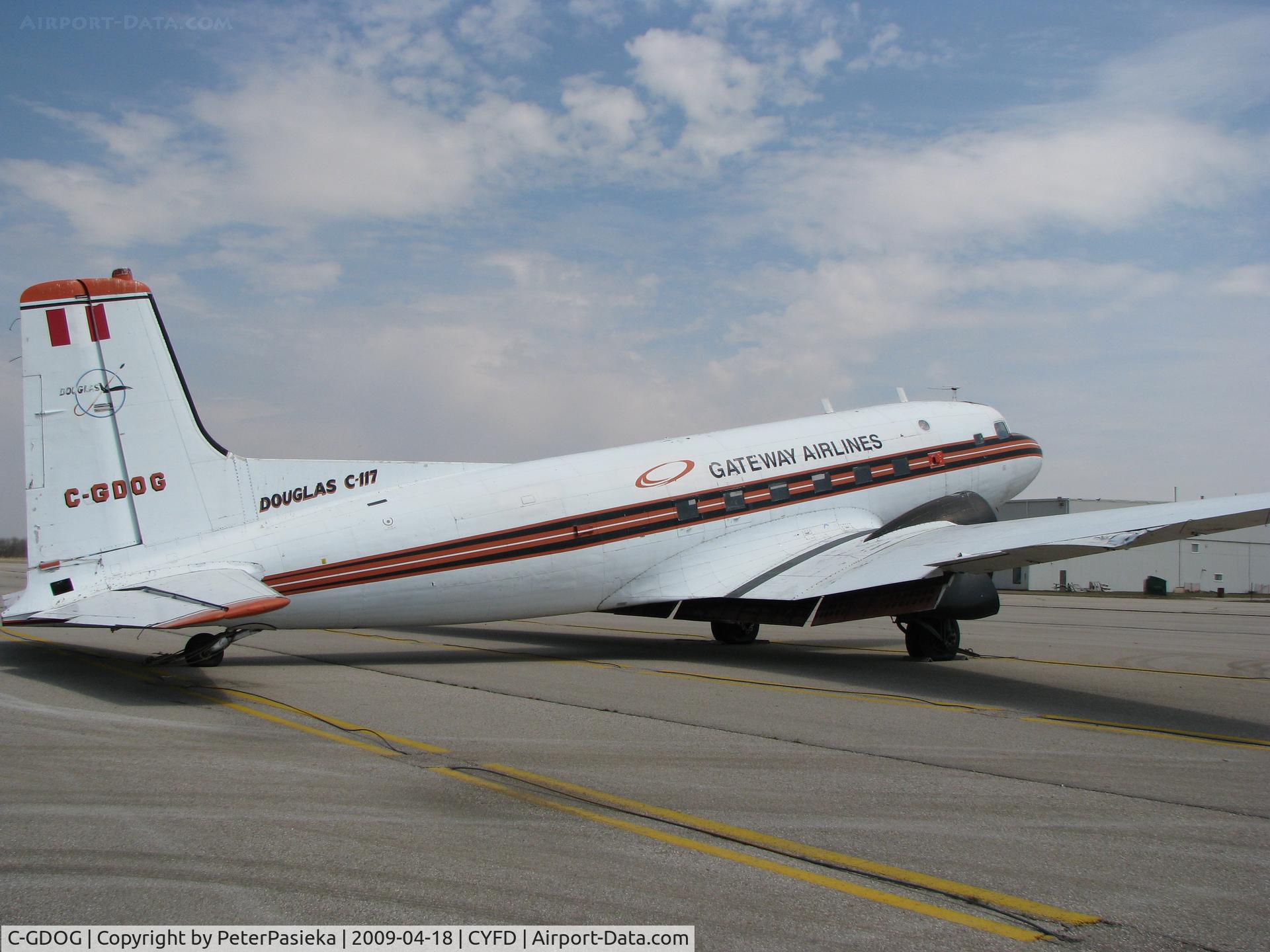 C-GDOG, 1951 Douglas R4D-8 C/N 43374, @ Brantford Airport